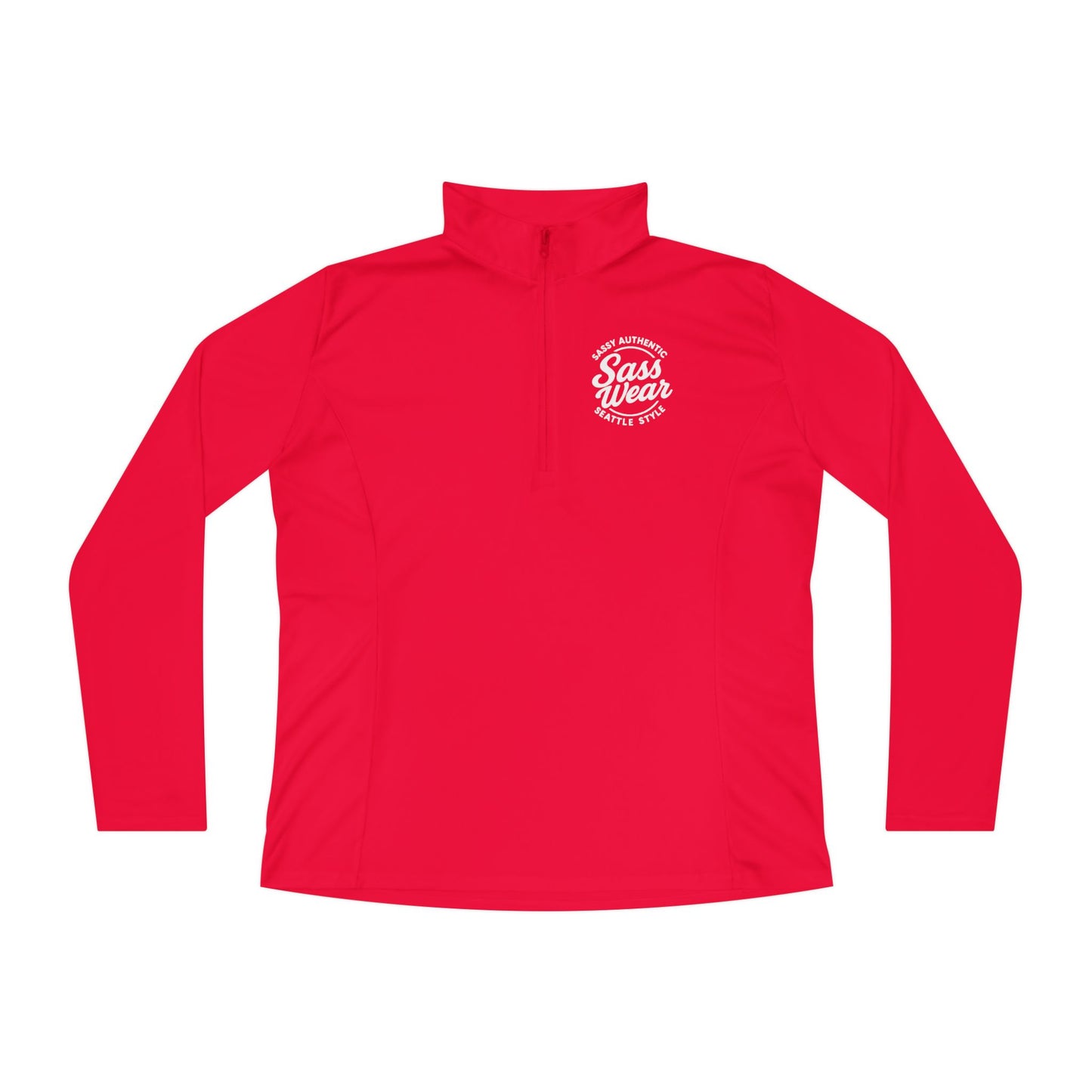 Sass Wear Ladies Quarter-Zip Pullover