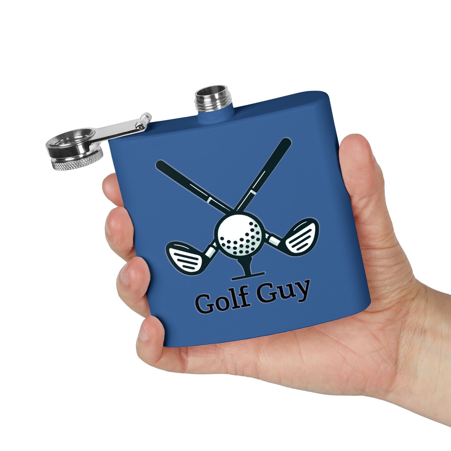 Golf Guy Sleek Stainless Steel Flask