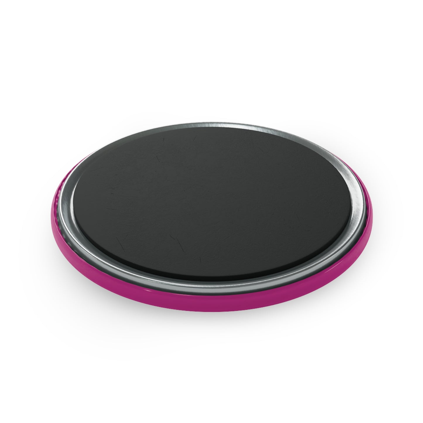 Hot Pink I Just Can't Button Magnet