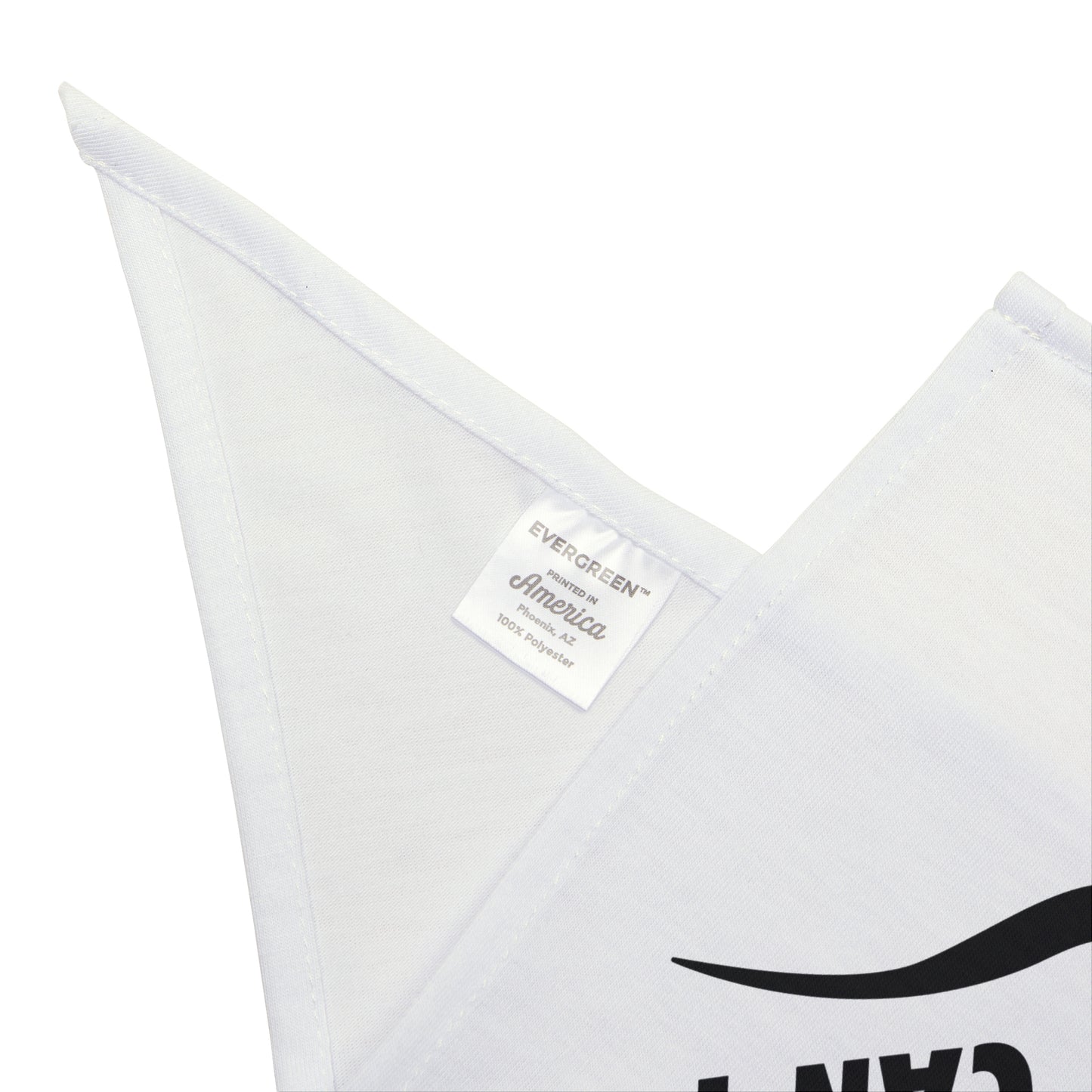 White I just can't Pet Bandana