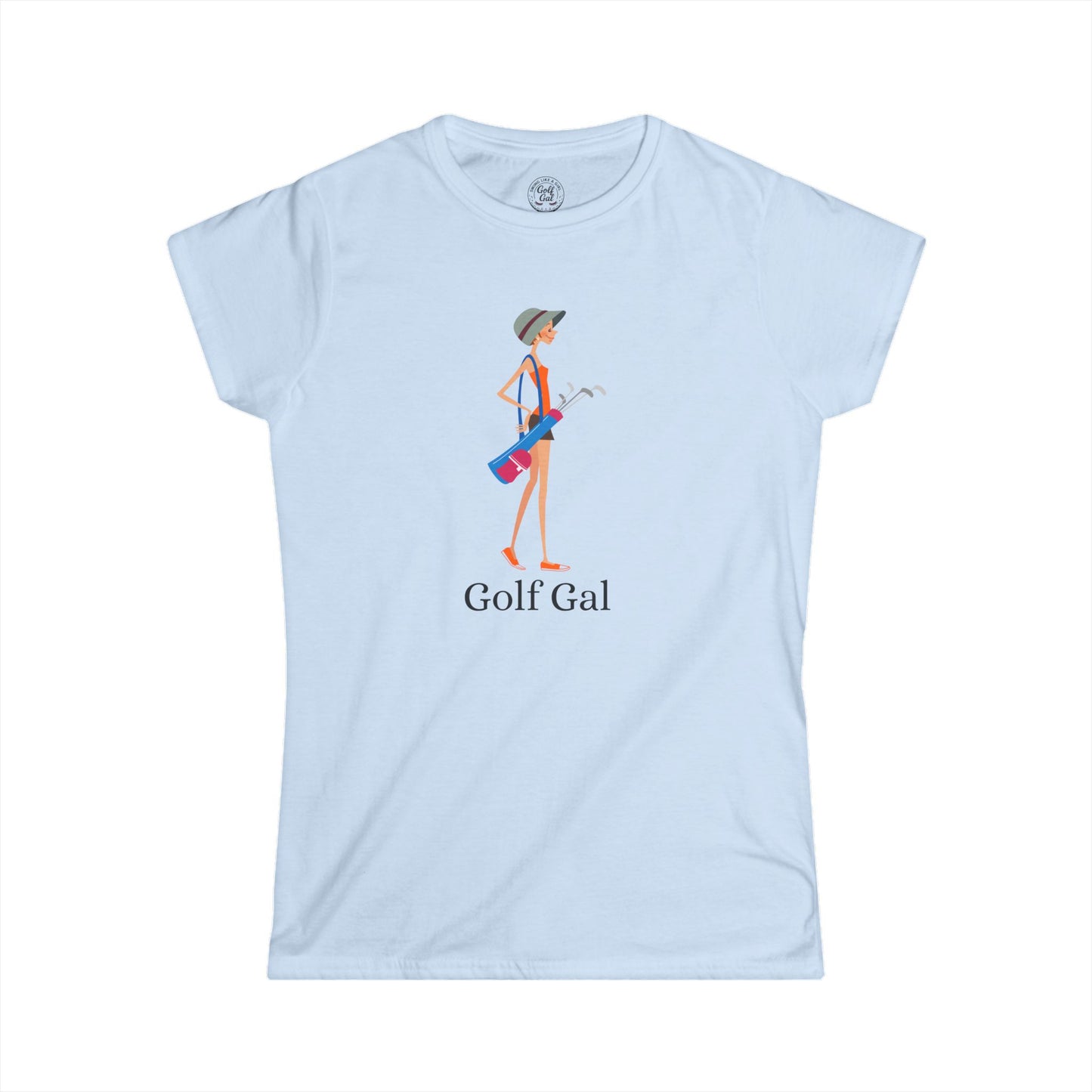 Golf Gal Women's Softstyle Tee Poppy