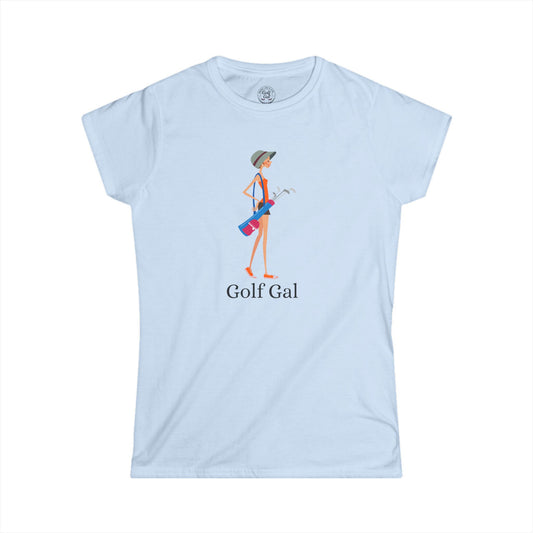 Golf Gal Women's Softstyle Tee Poppy