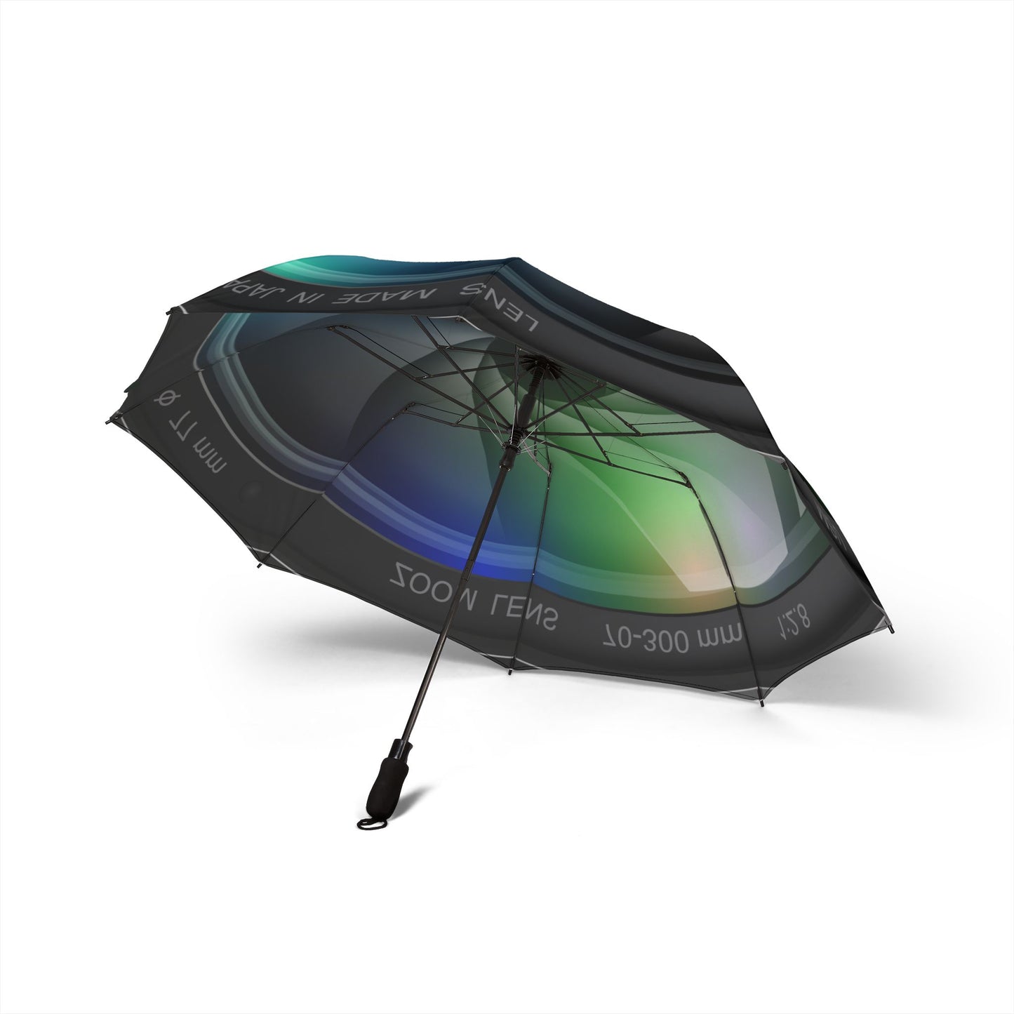 Camera lens Umbrella - Semi-Automatic Foldable Design