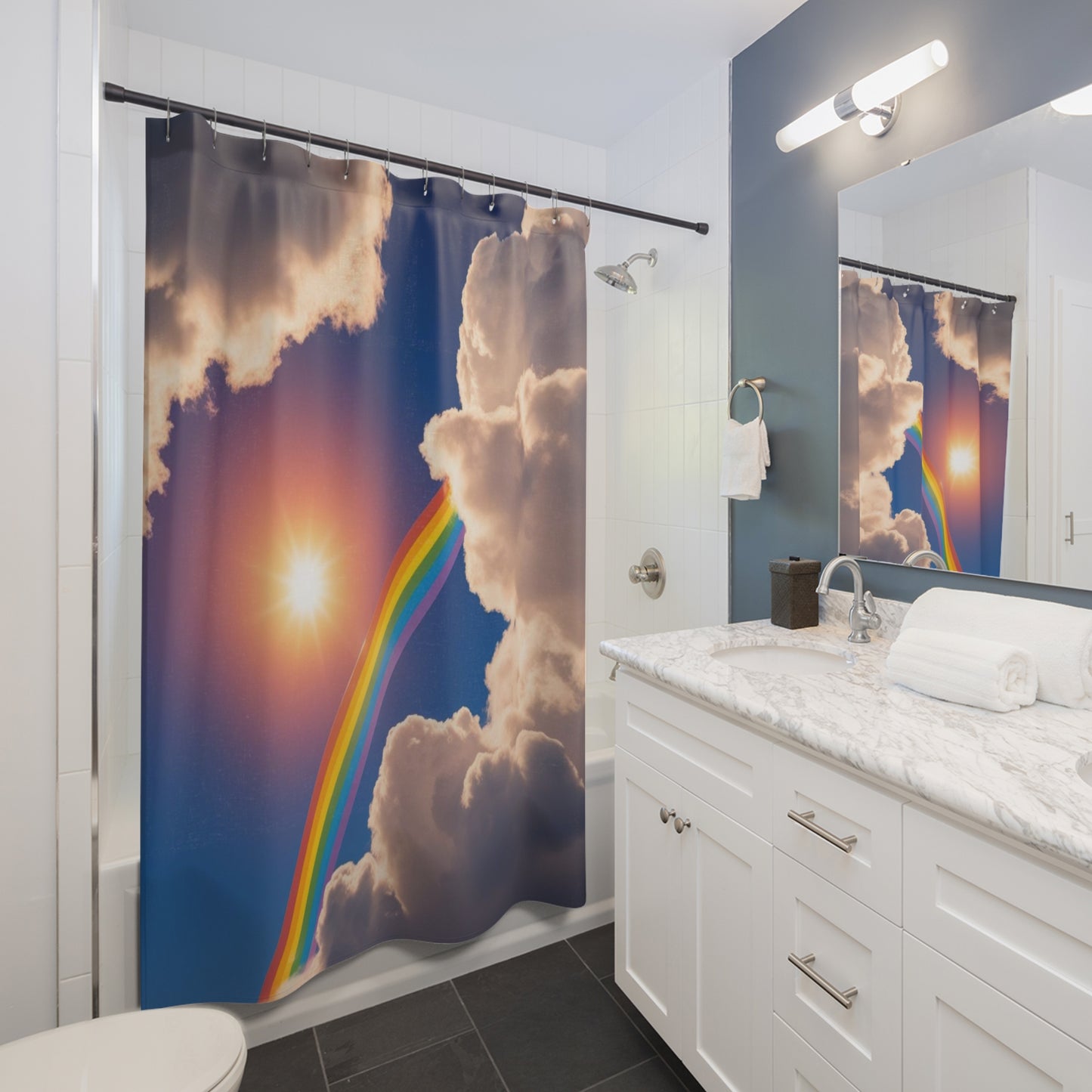 rainbow Shower Curtains