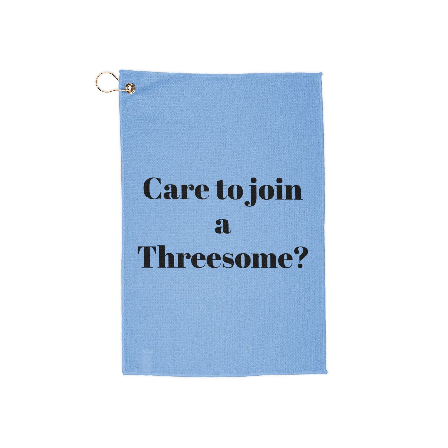 blue Threesome Golf Towels
