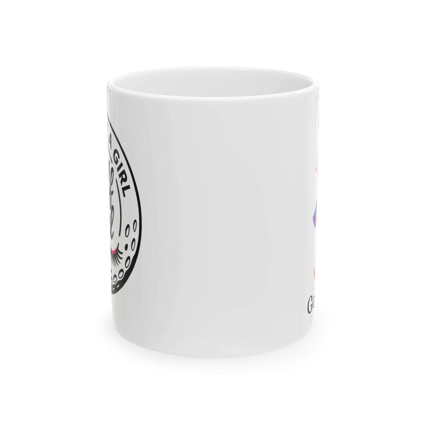 Golf Gal Ceramic Coffee Mug Poppy
