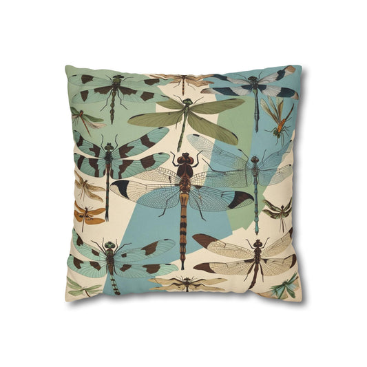 Vintage Dragonfly Pillow cover