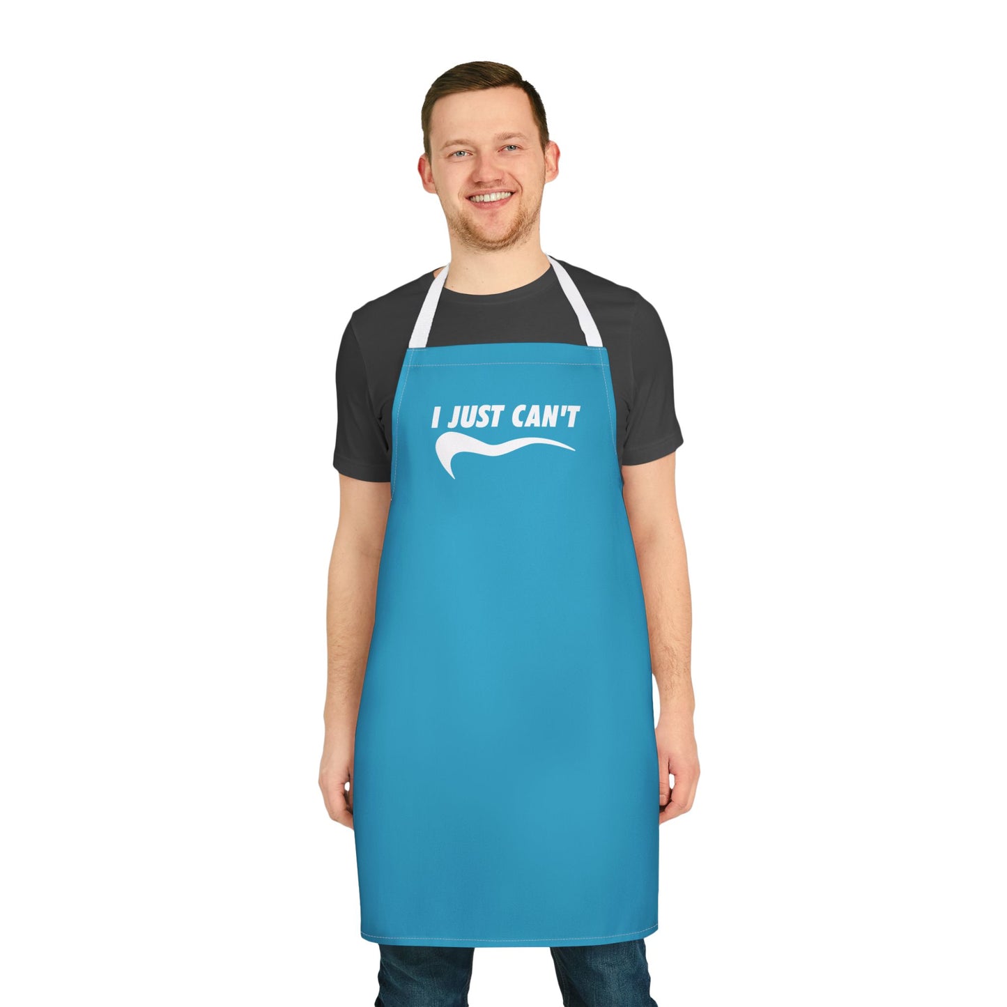Turquoise I just Can't  Apron