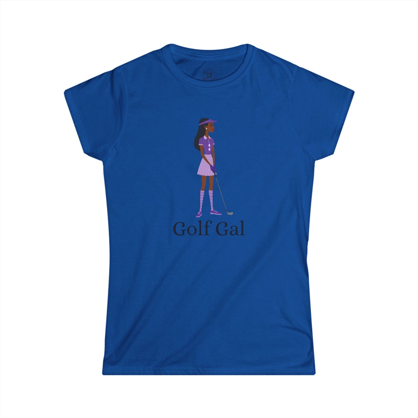 Golf Gal Women's Softstyle Tee Violet