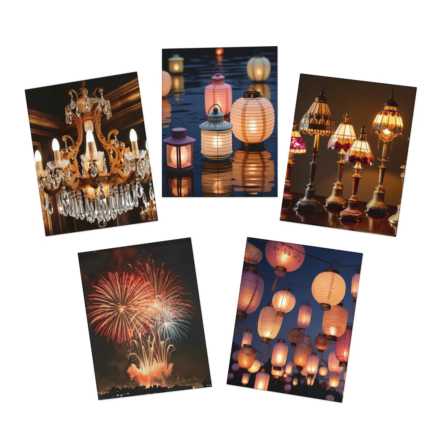 out of the darkness Greeting Cards (5-Pack)