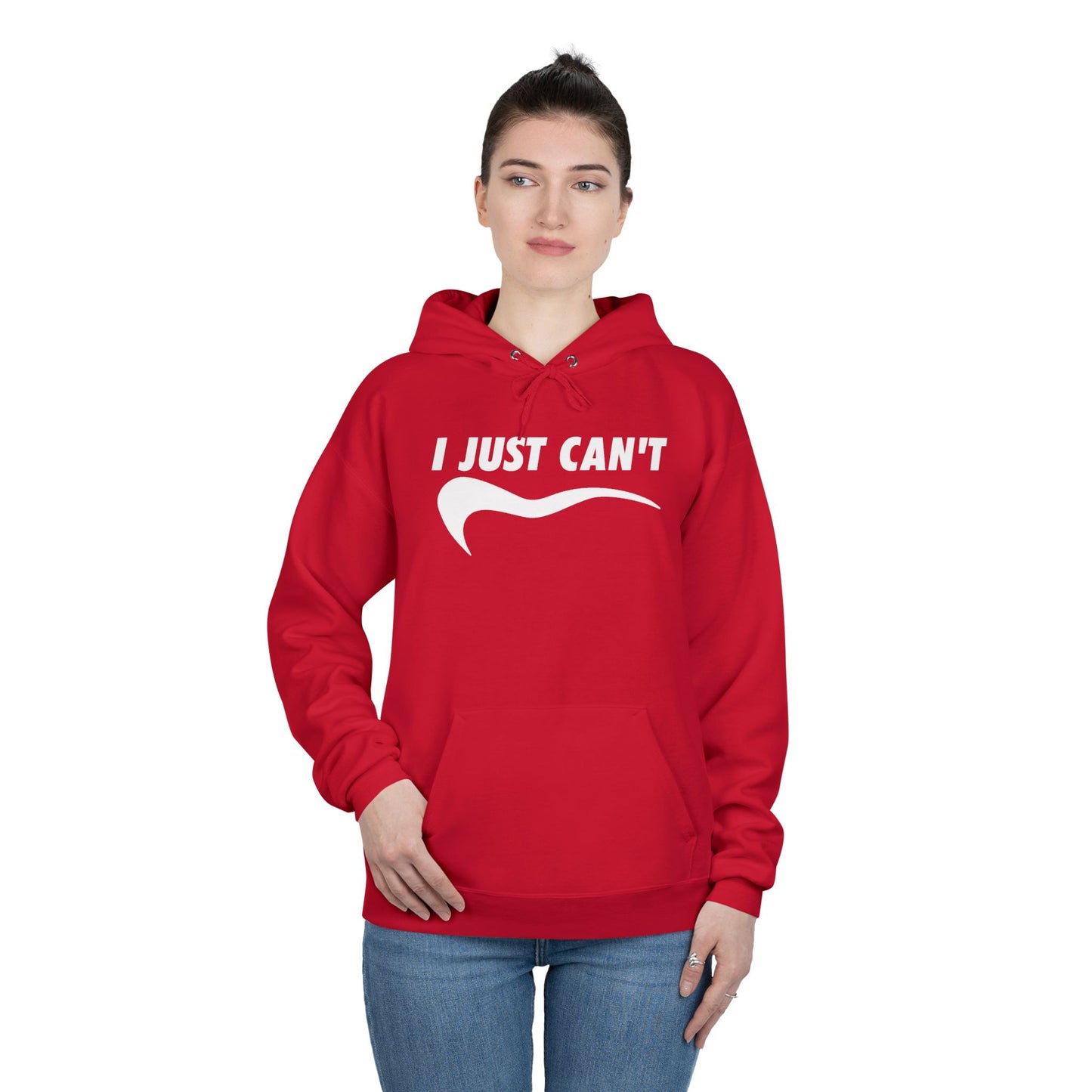 I just Can't Unisex Eco-Friendly Hoodie