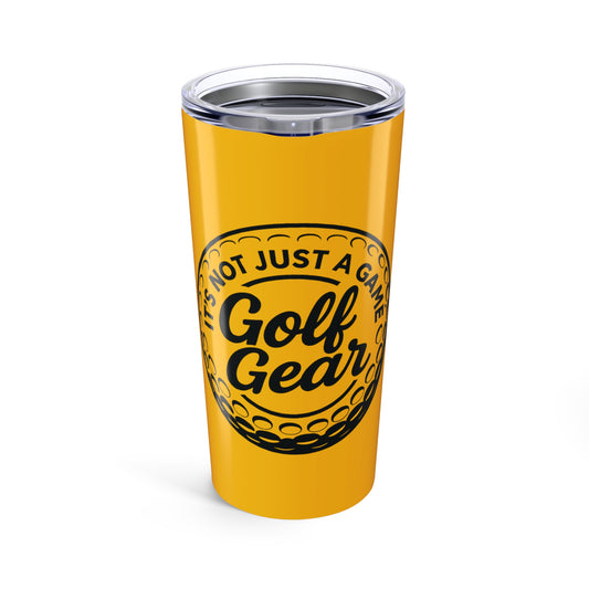 Golf Gear Tumbler  20oz Yellow