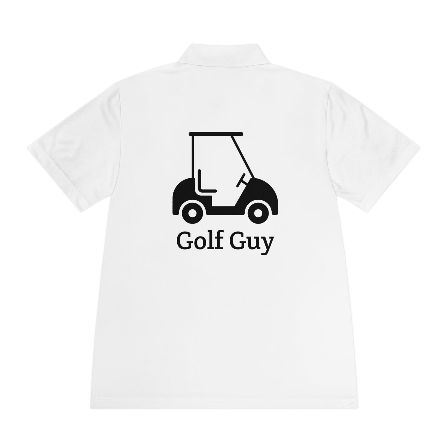 Golf Guy Golf Cart Men's Polo Shirt
