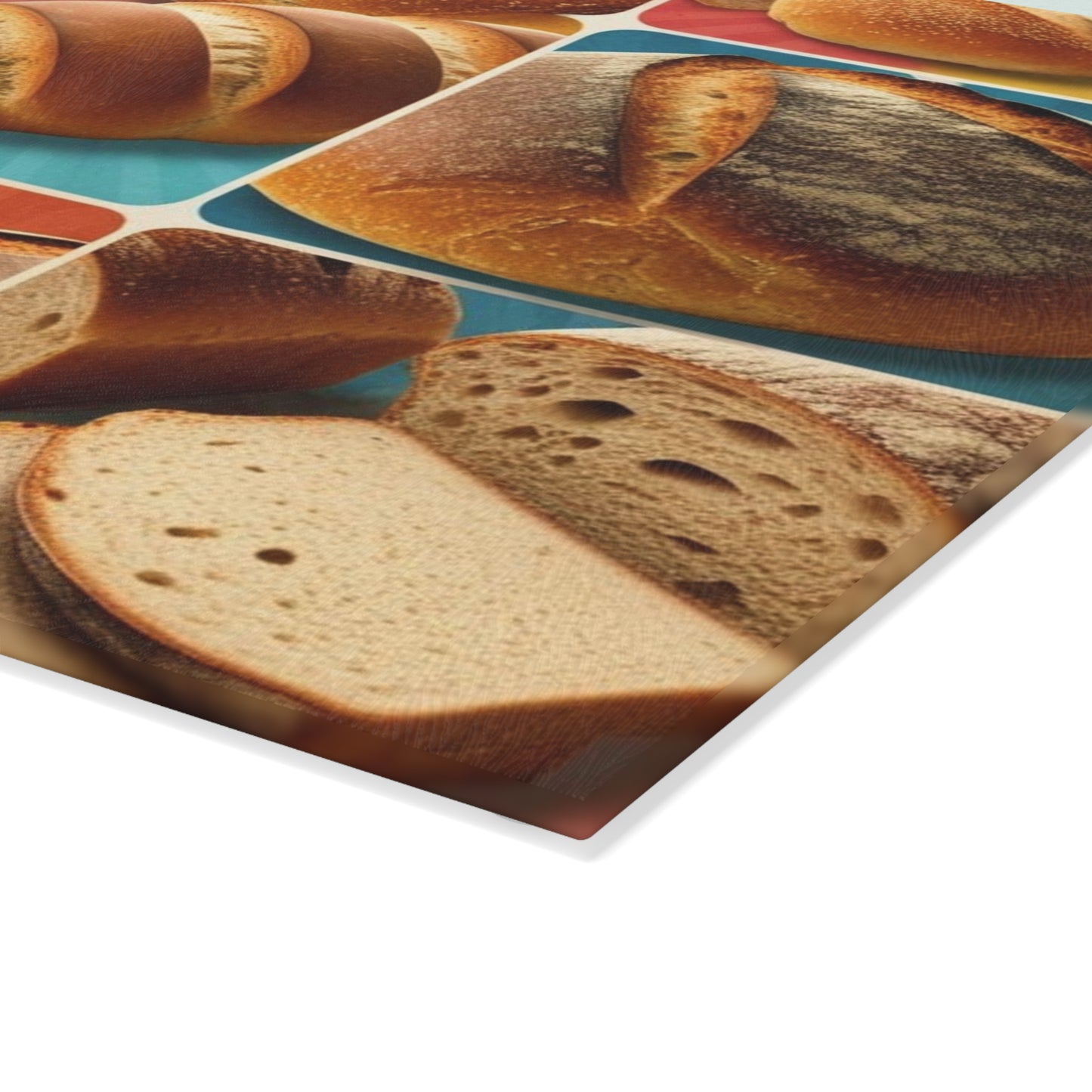 retro bread glass Cutting Board