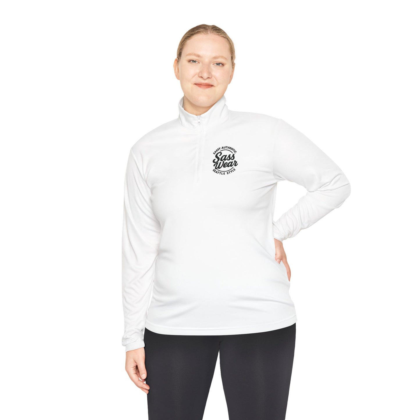 Sass Wear Unisex Quarter-Zip Pullover