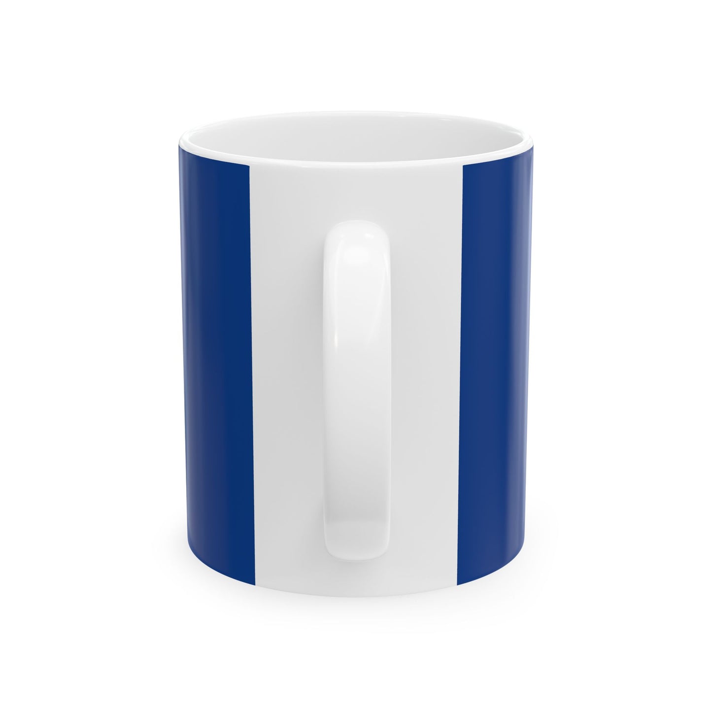 blue smiley face Ceramic Coffee Mug