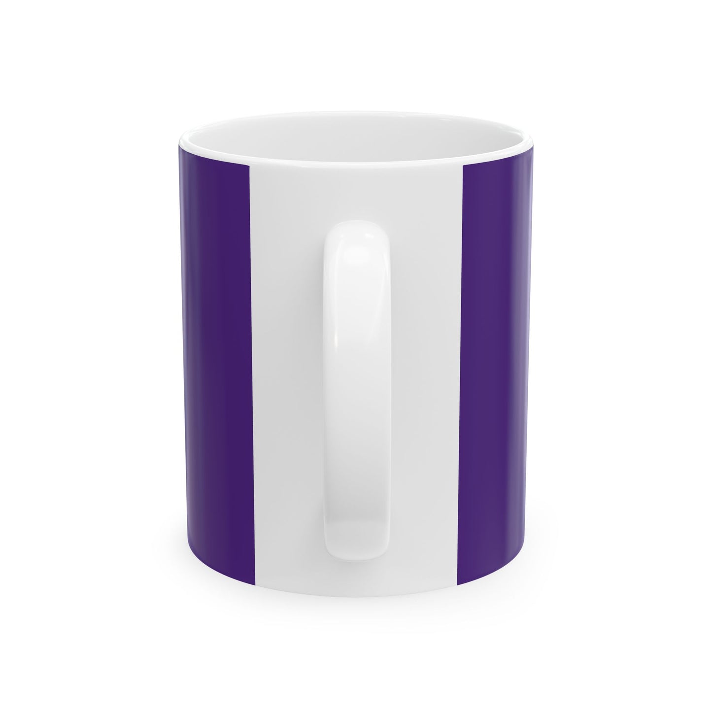 purple smiley face Ceramic Coffee Mug