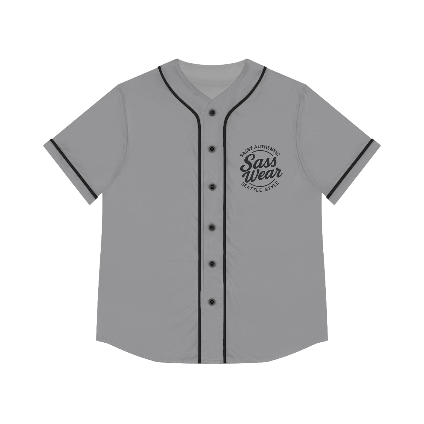 Gray Sass wear  Baseball Jersey