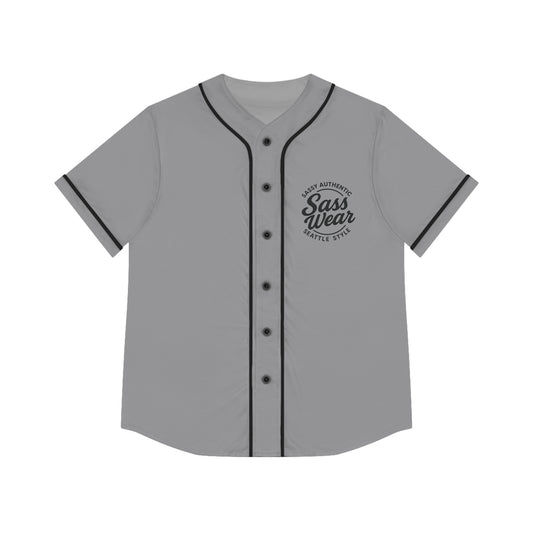 Gray Sass wear  Baseball Jersey