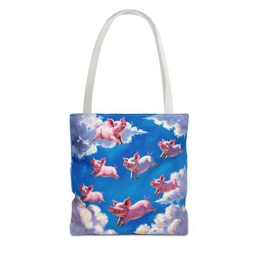 flying pigs Tote Bag