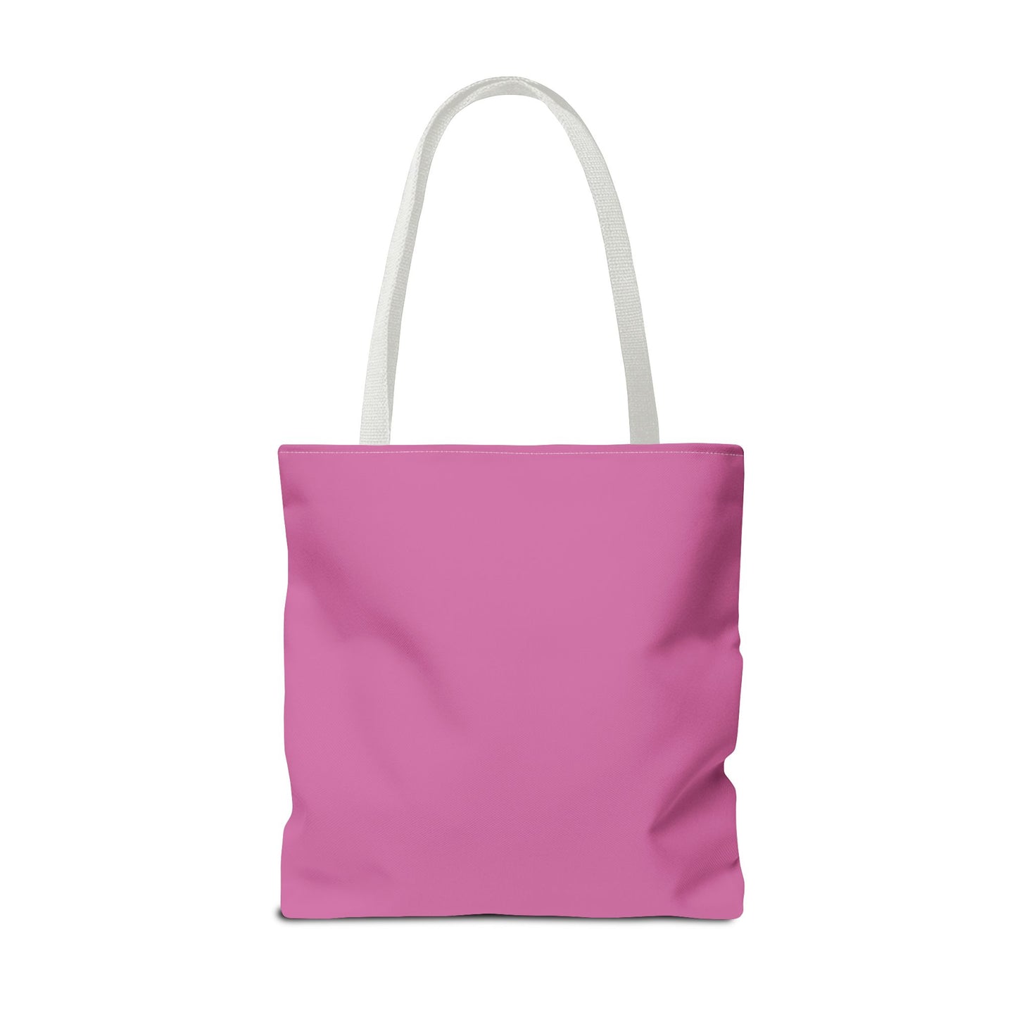pink with white smiley face Tote Bag