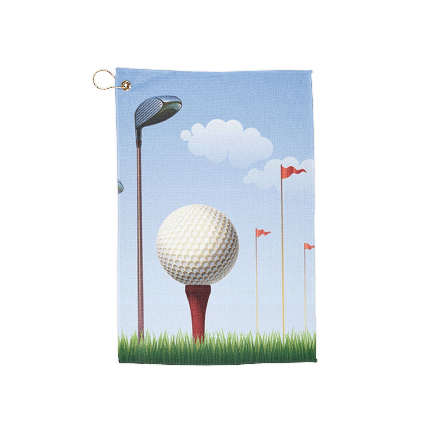 Golf scene Golf Towel
