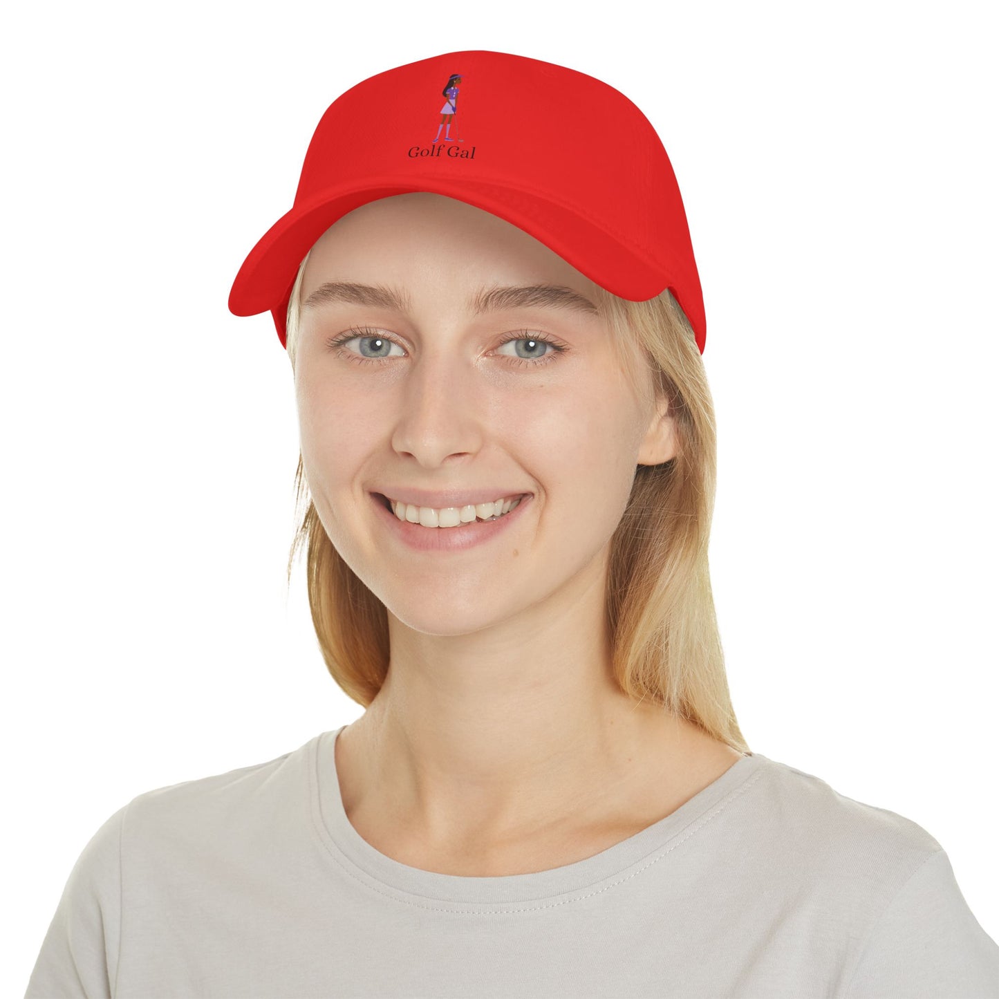 Golf Gal Low Profile Baseball Cap Violet