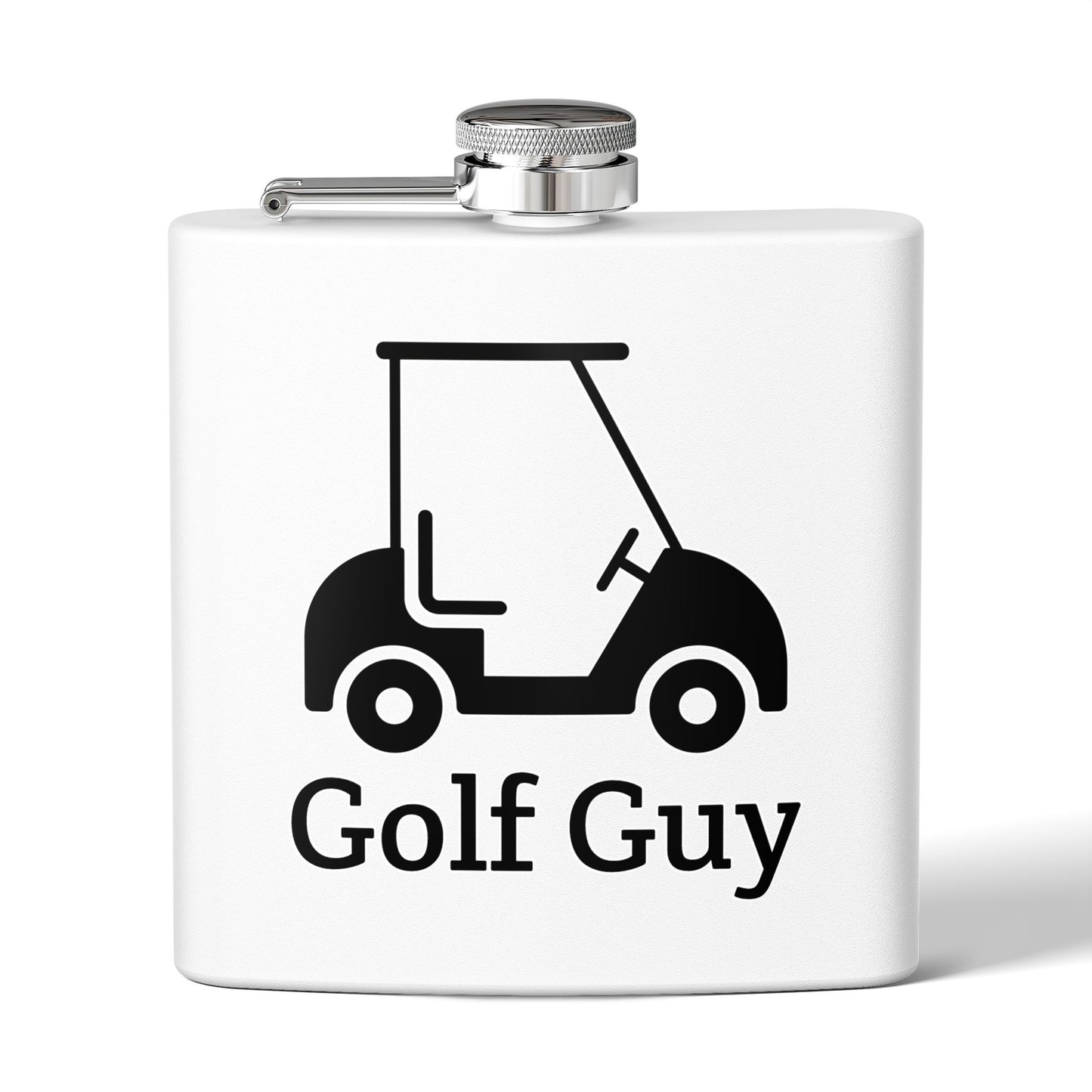 Golf guy cart Sleek Stainless Steel Flask