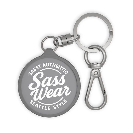 Gray Sass Wear Keyring Tag