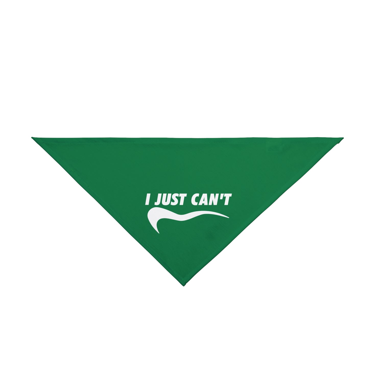 green I just can't Pet Bandana