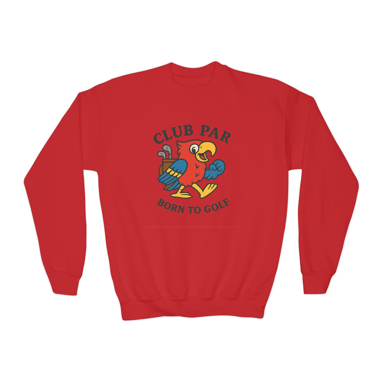 Club Par Born to Golf Youth Crewneck Sweatshirt