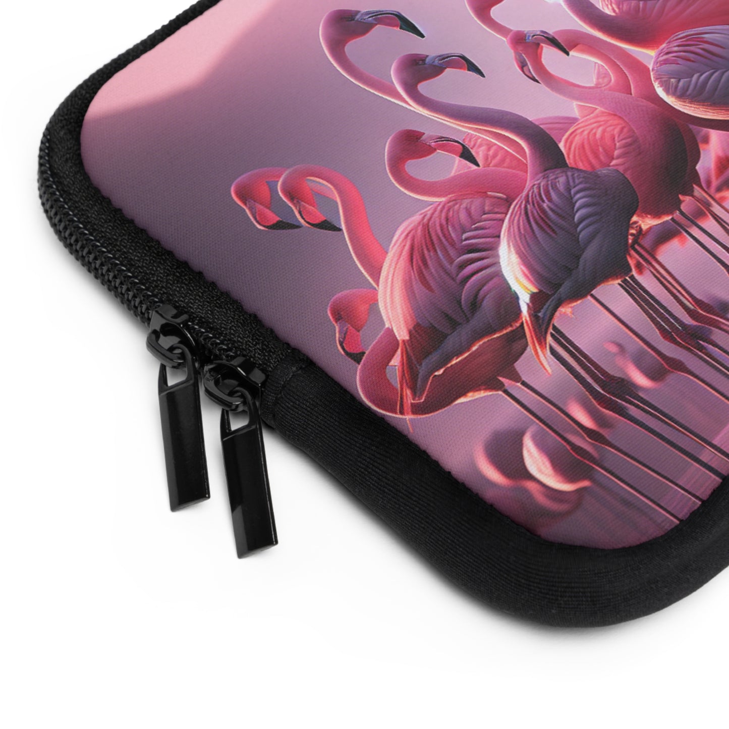 pink flamingos Laptop Sleeve