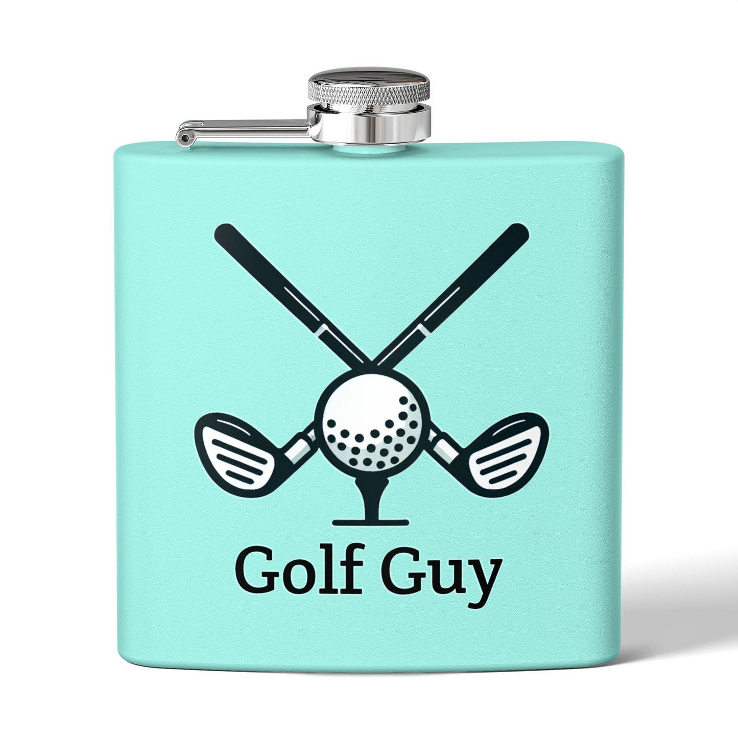 Golf Guy Sleek Stainless Steel Flask