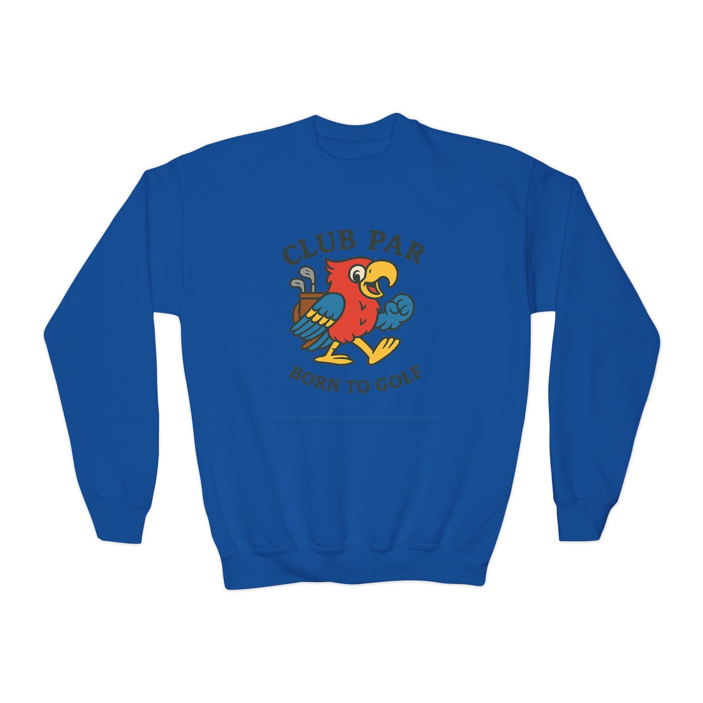 Club Par Born to Golf Youth Crewneck Sweatshirt