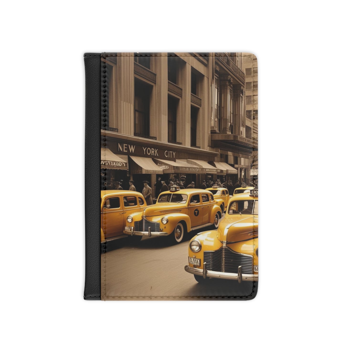 vintage New York Passport Cover