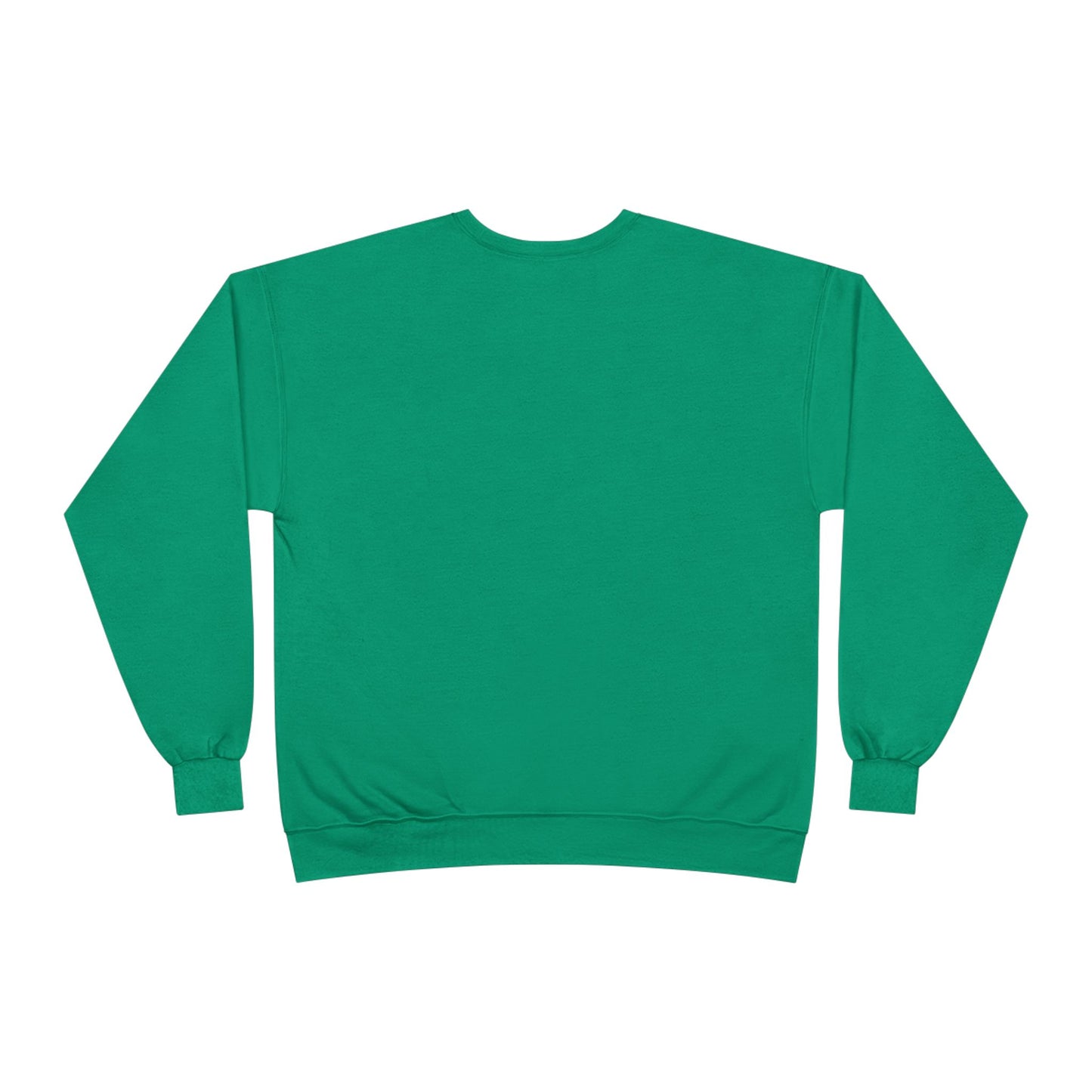 Sass Wear Unisex Eco-Friendly Crewneck Sweatshirt white logo
