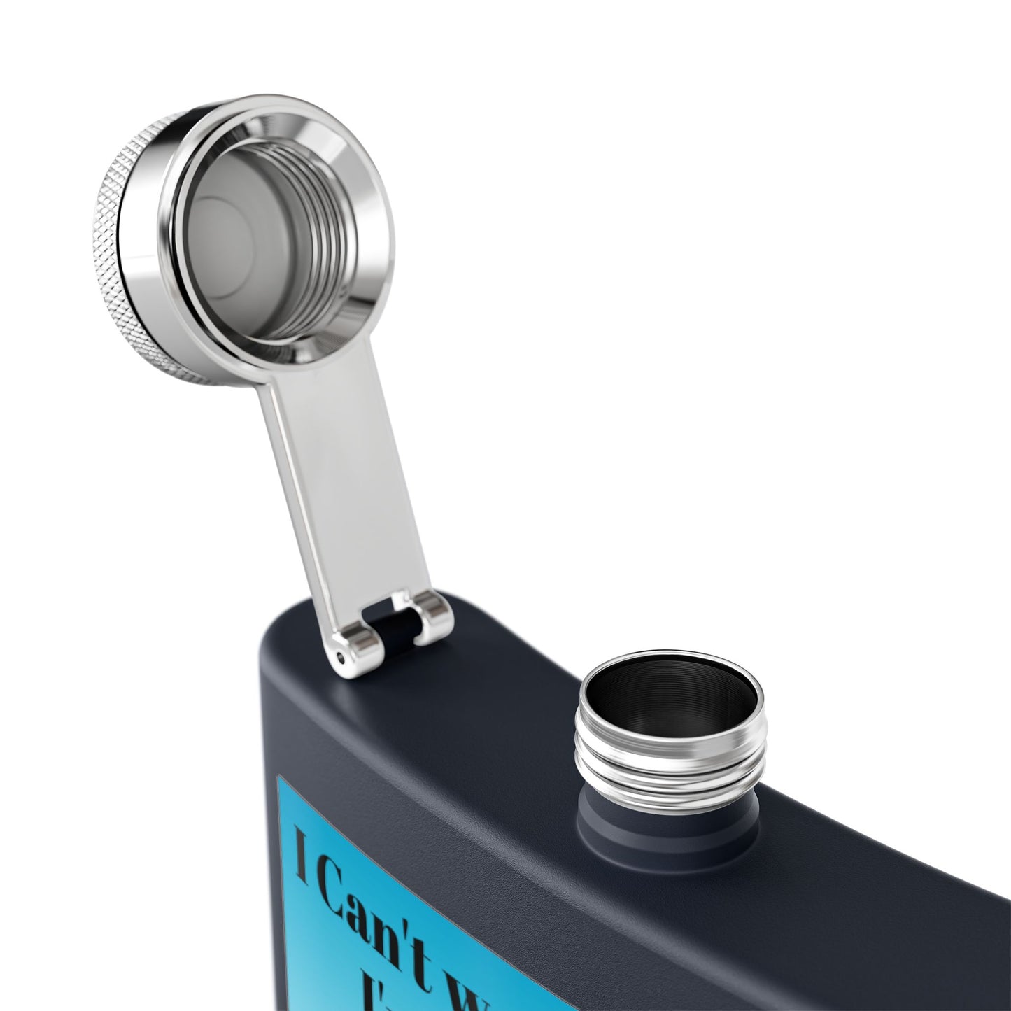 Feeling a Little Under Par Sleek Stainless Steel Flask