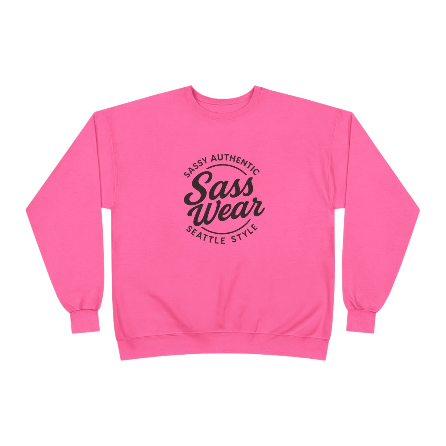 Sass Wear Unisex Eco-Friendly Crewneck Sweatshirt
