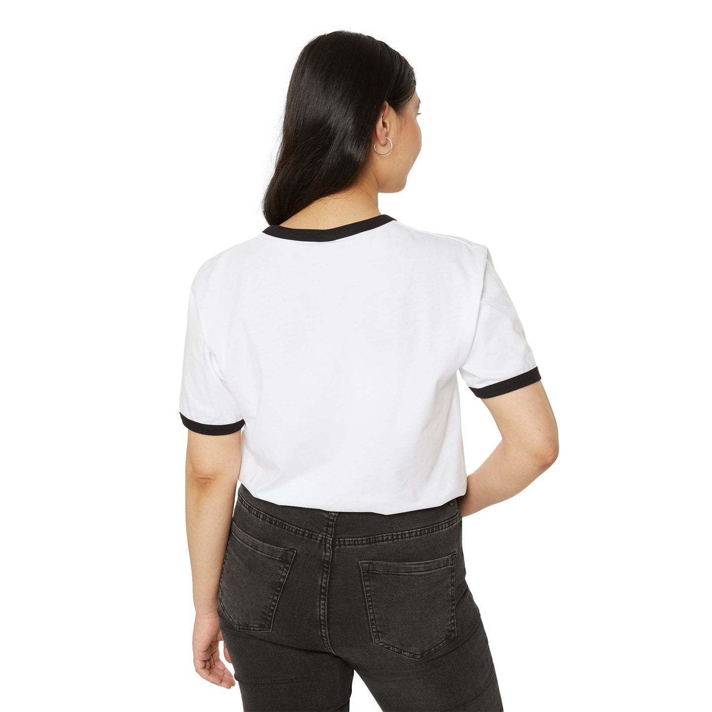 I Just Can't' unisex ringer Tee