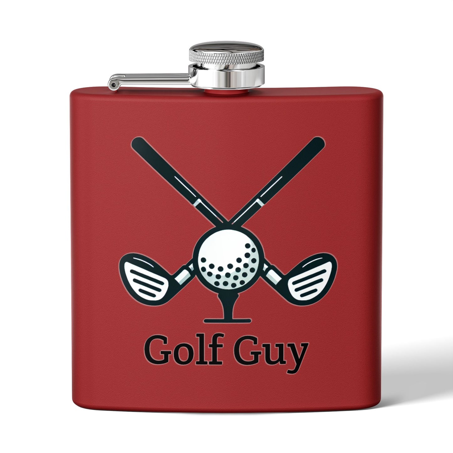 Golf Guy Sleek Stainless Steel Flask