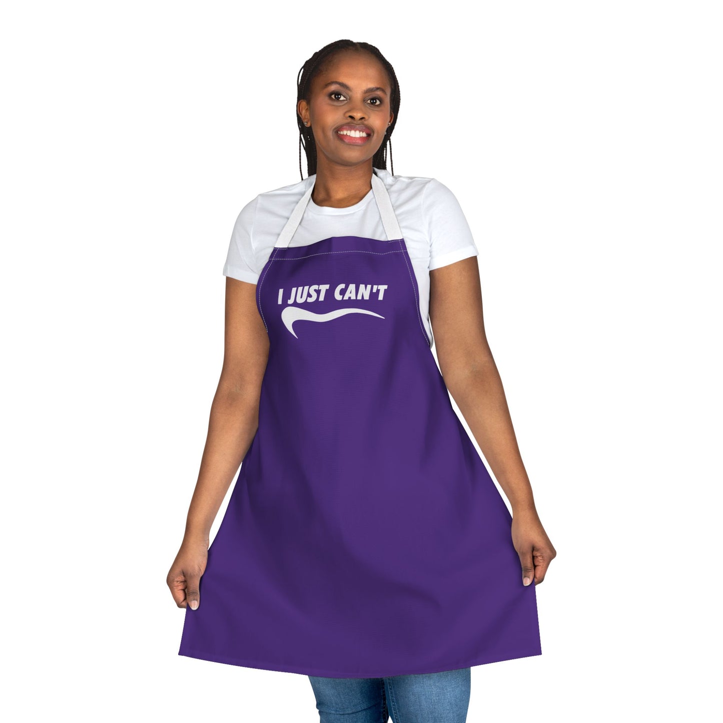 Purple I just Can't  Apron