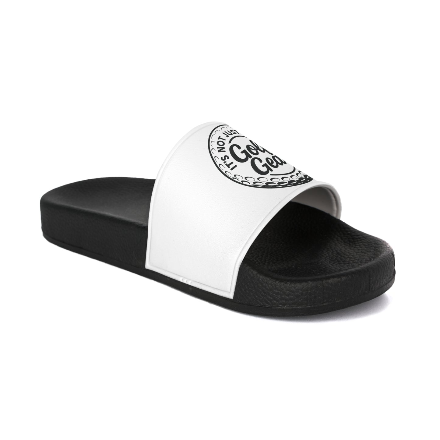White Golf Gear Men's Slide Sandals