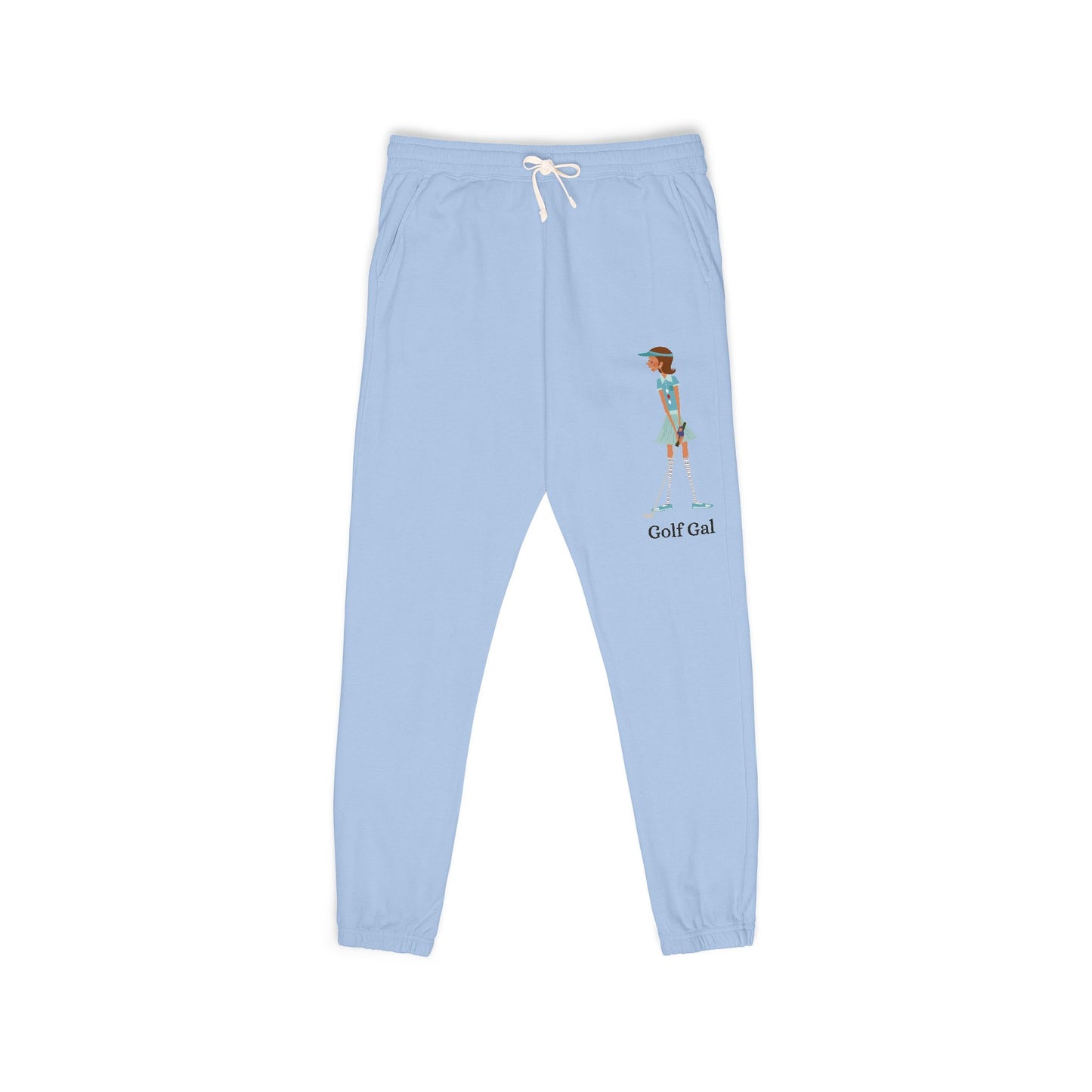 Golf Gal Garment-Dyed Fleece Sweatpants Ruby