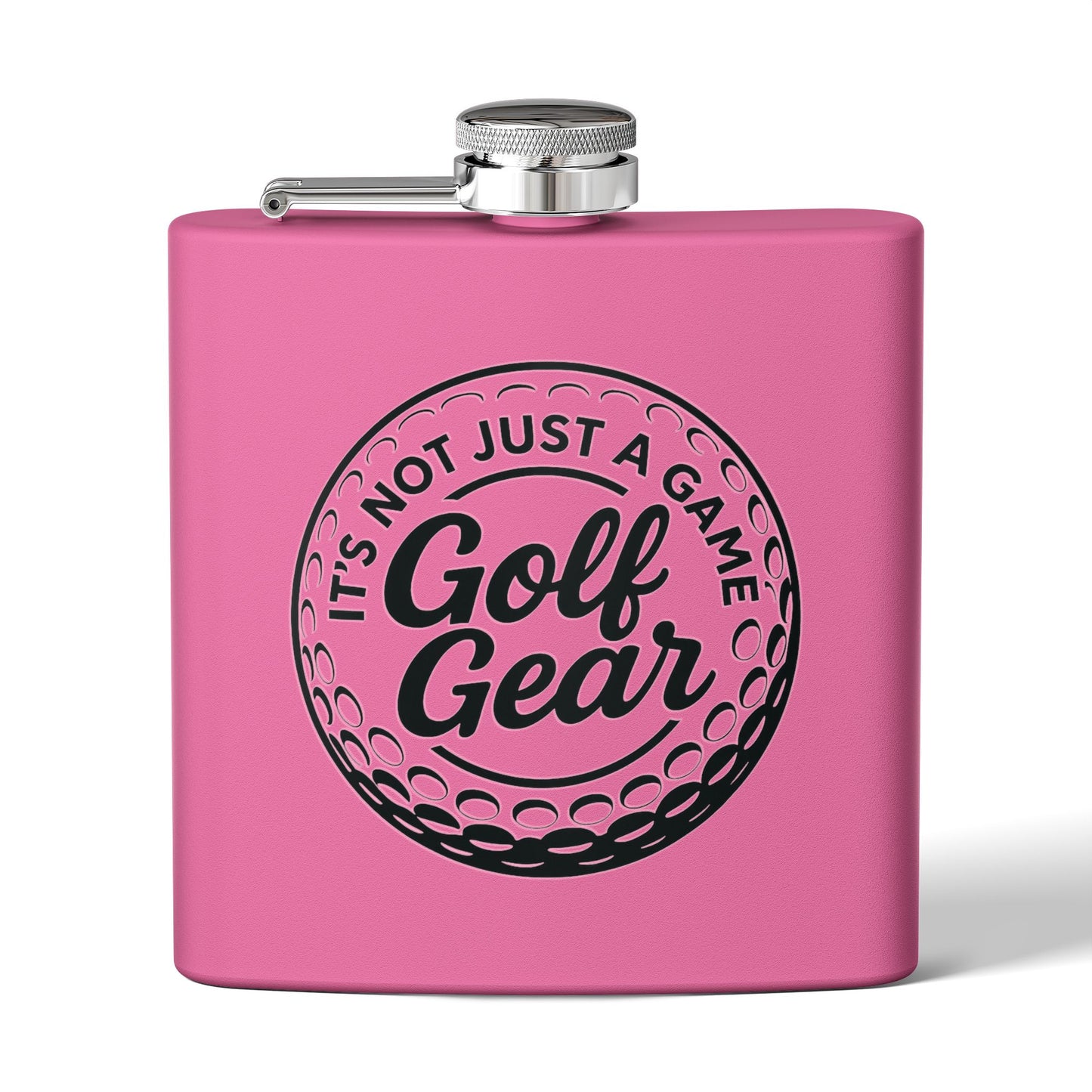 Golf Gear Sleek Stainless Steel Flask