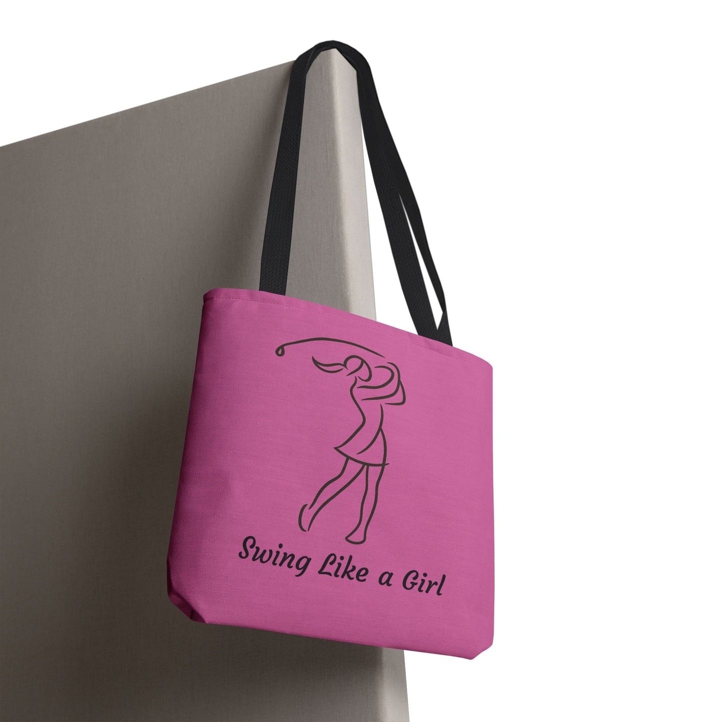 Swing Like A Girl Tote Bag
