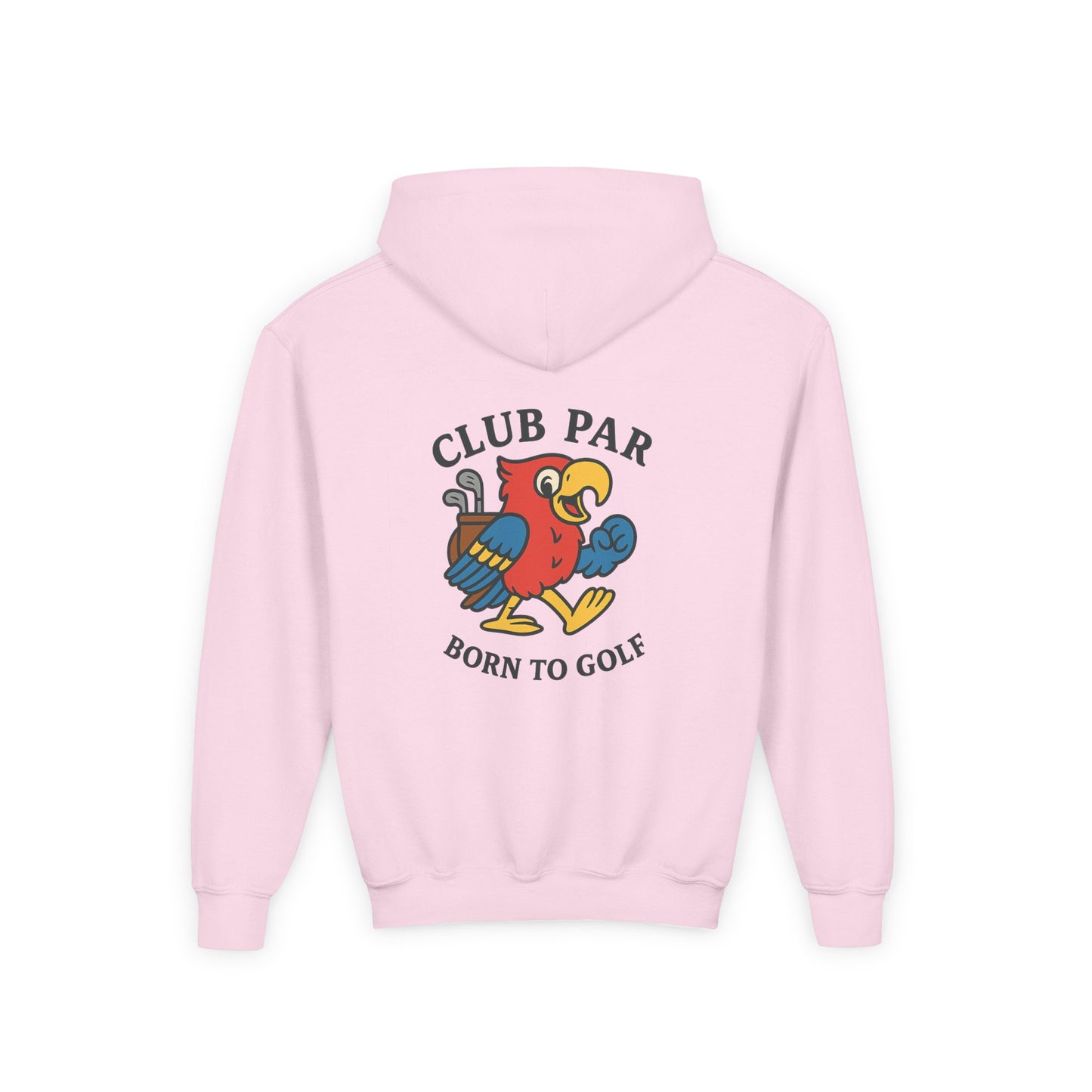 Club Par Born To Golf Youth Hoodie