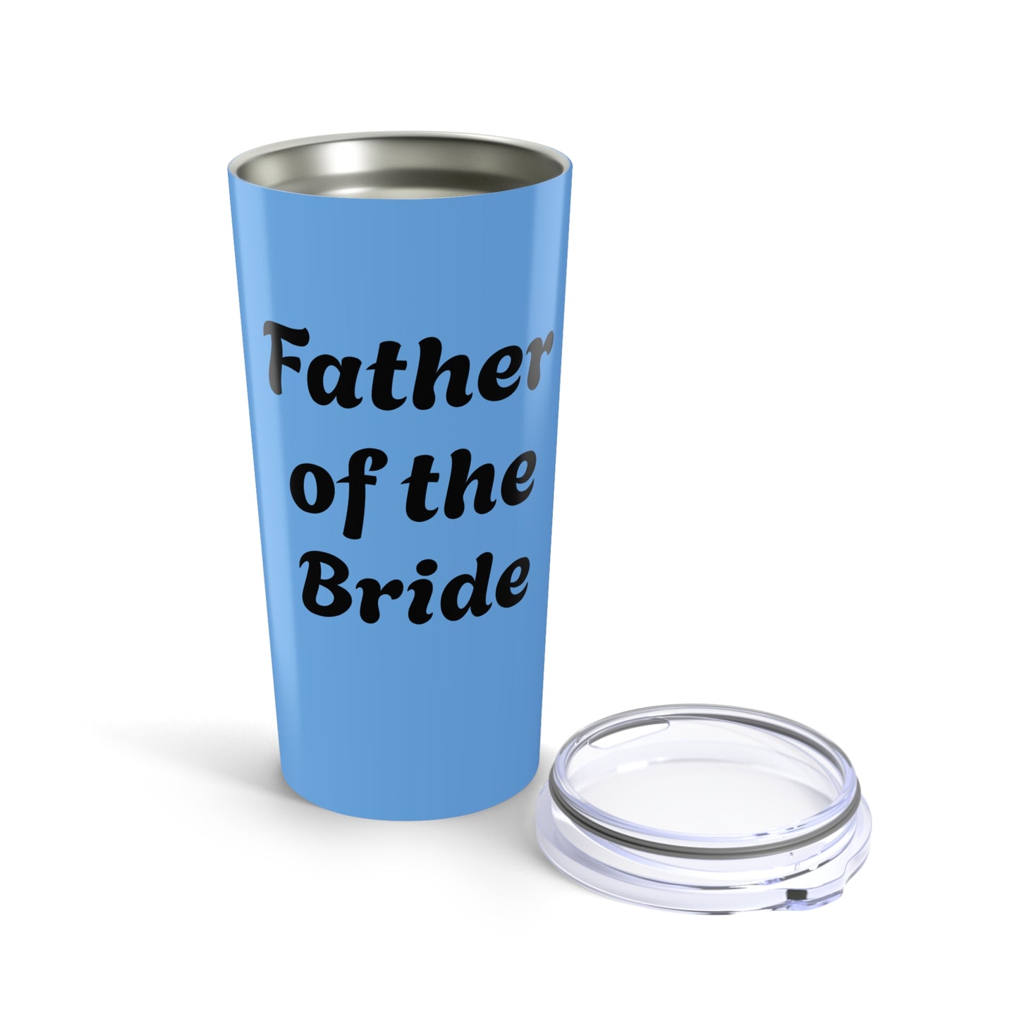 blue Father of the bride Tumbler 20oz