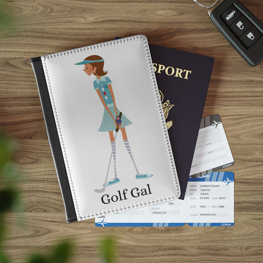 Golf Gal Passport Cover Lily