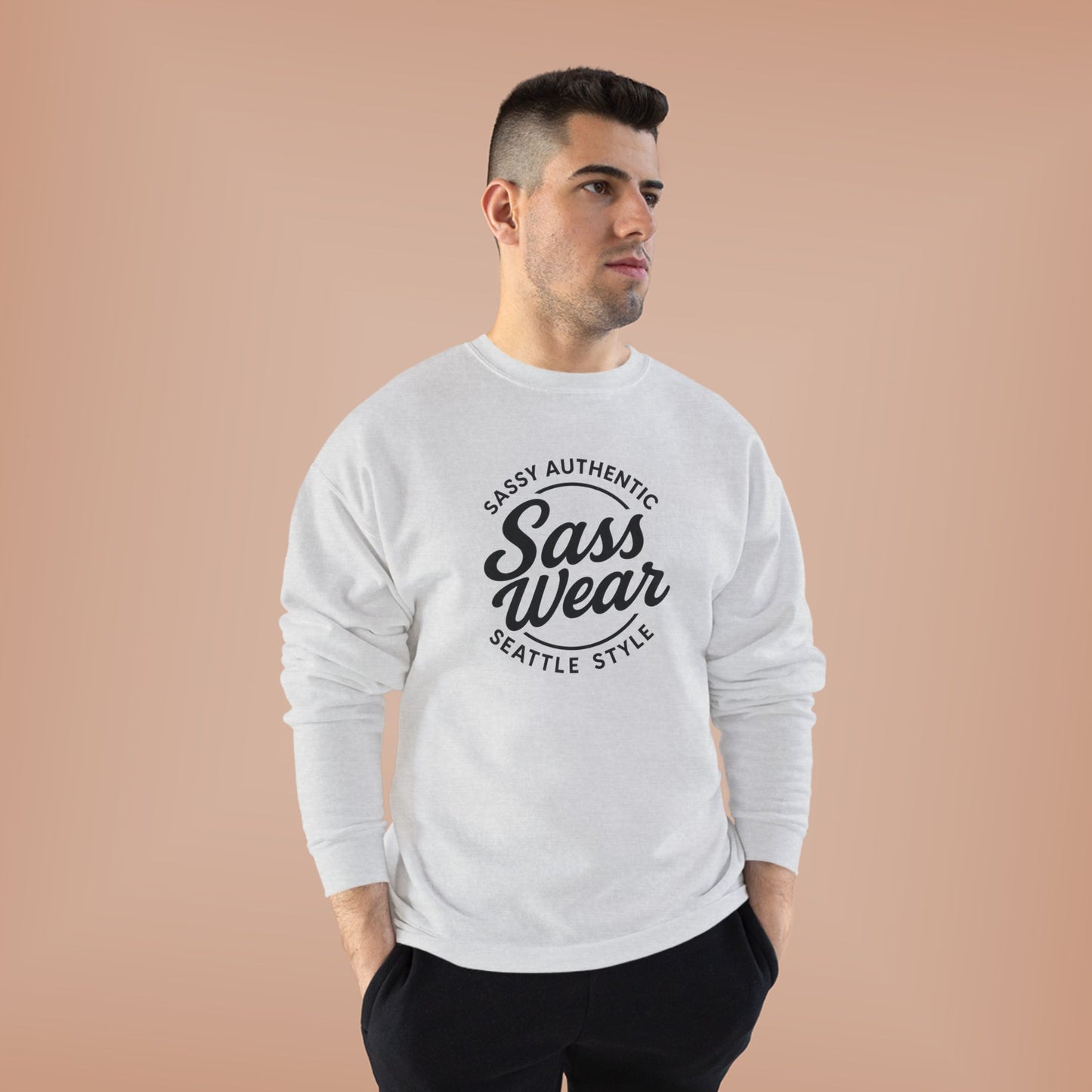 Sass Wear Unisex Eco-Friendly Crewneck Sweatshirt