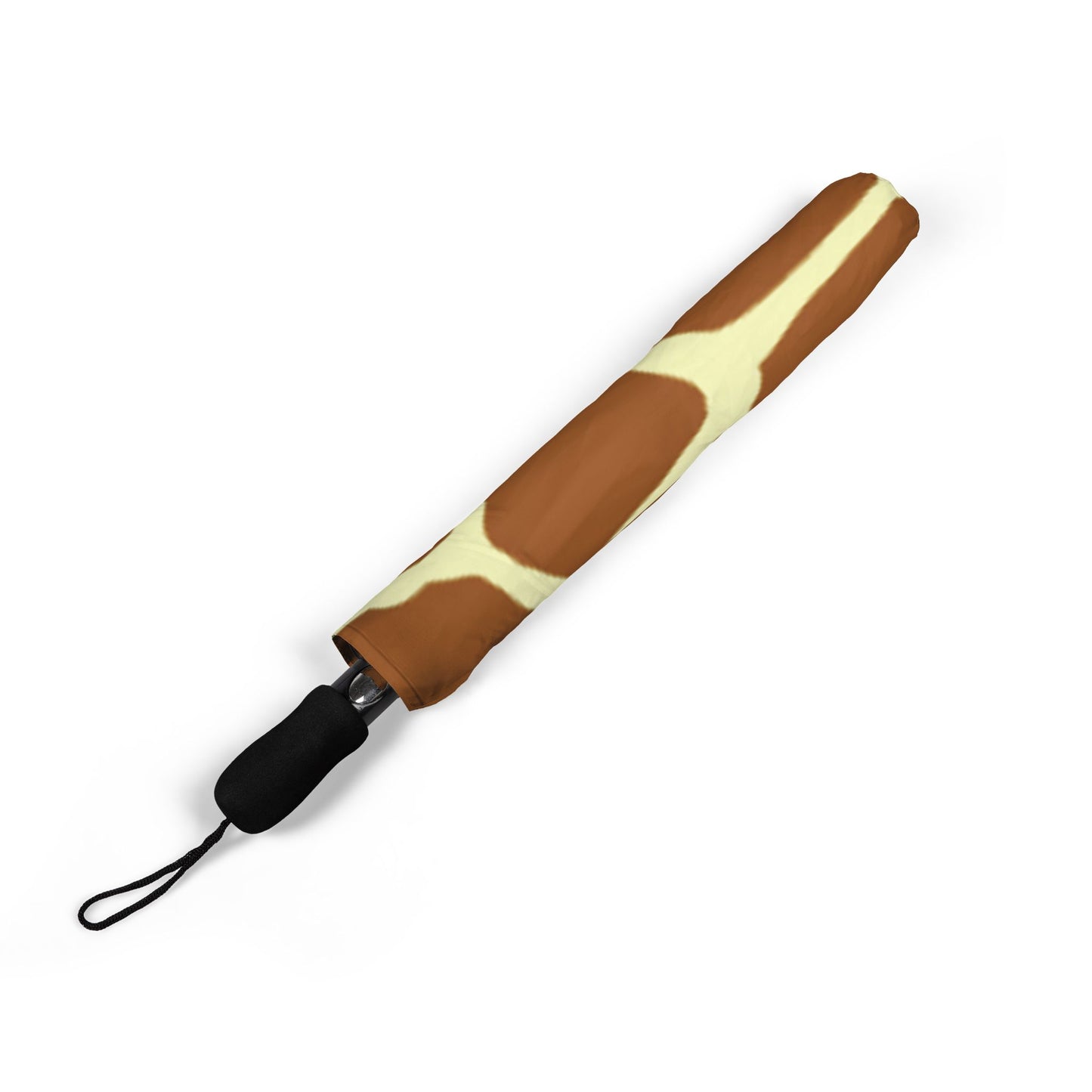 giraffe print Umbrella - Semi-Automatic Foldable Design